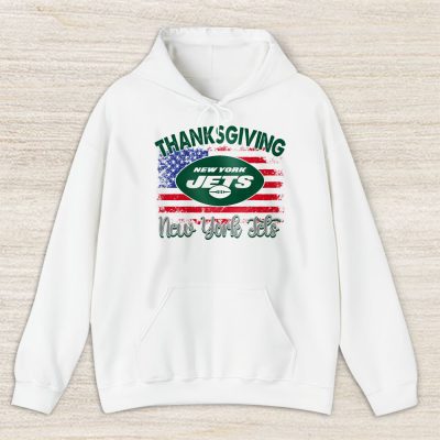 New York Jets Happy Thanksgiving NFL Thanksgiving Gift Unisex Hoodie TAH18664