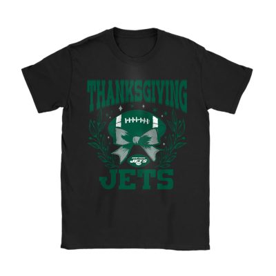 New York Jets Happy Thanksgiving NFL Thanksgiving Gift Unisex T-Shirt Cotton Tee TAS18665