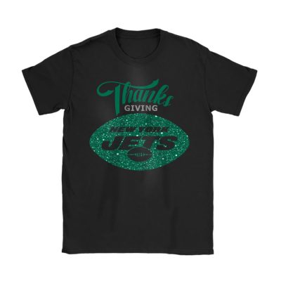 New York Jets Happy Thanksgiving NFL Thanksgiving Gift Unisex T-Shirt Cotton Tee TAS18666