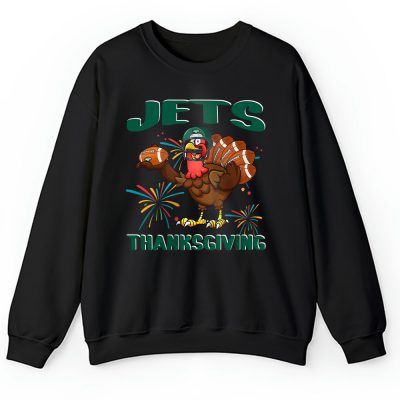 New York Jets Happy Thanksgiving NFL Thanksgiving Turkey Gooble Gift Unisex Sweatshirt TAS18654