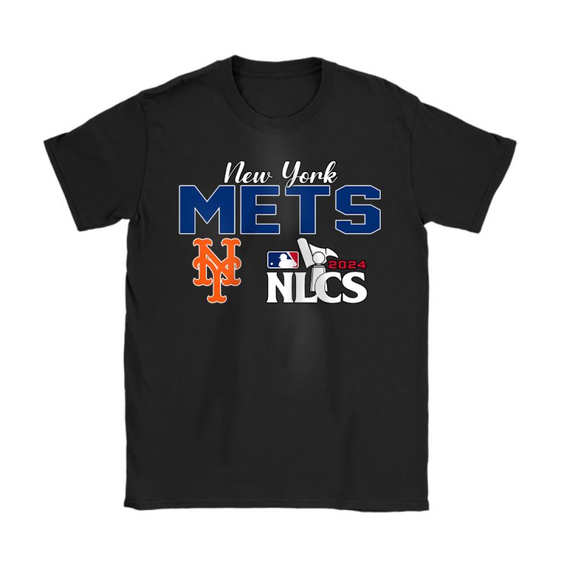 New York Mets Team Baseball 2024 NLCS La Mets Gift For Fan Unisex T-Shirt Cotton Tee TAS19477