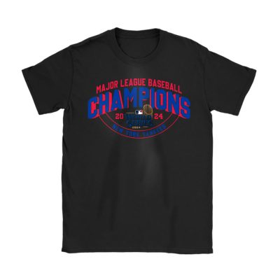 New York Yankees Champions American League 2024 World Series Unisex T-Shirt Cotton Tee TAT19559