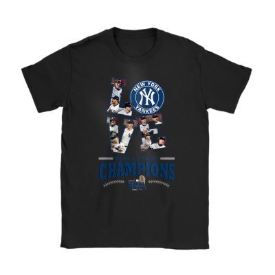 New York Yankees Champions American League 2024 World Series Unisex T-Shirt Cotton Tee TAT19560