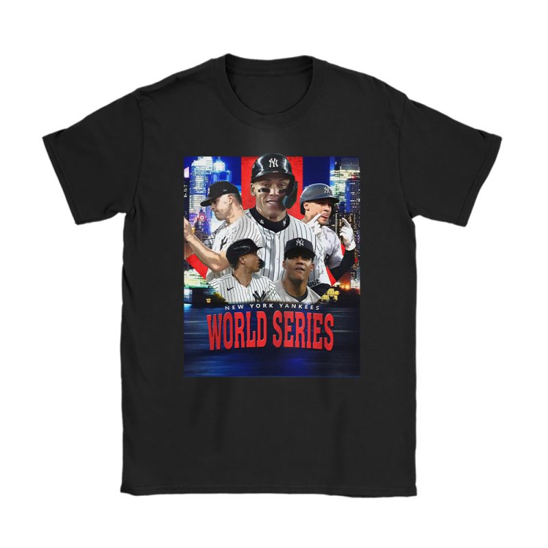 New York Yankees Champions American League 2024 World Series Unisex T-Shirt Cotton Tee TAT19561