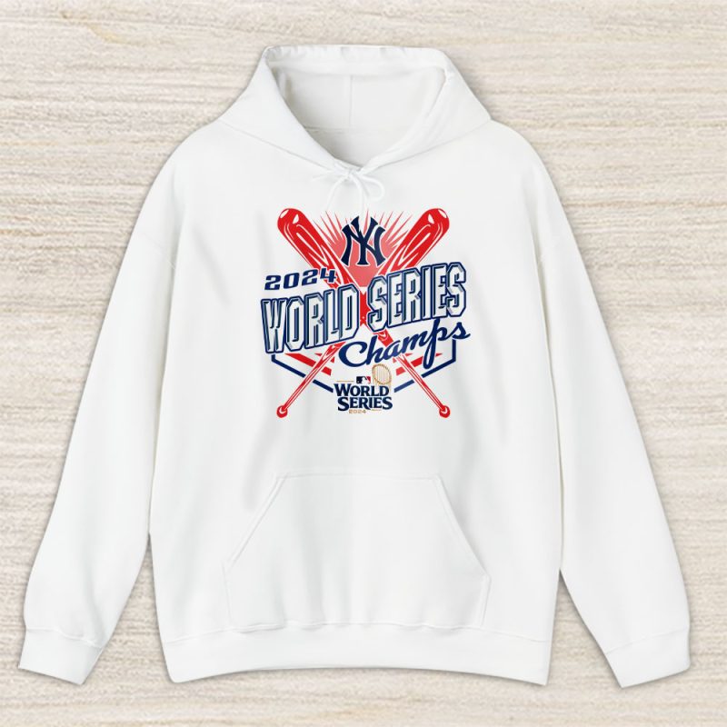 New York Yankees Team MLB American League 2024 World Series Unisex Hoodie TAH19567