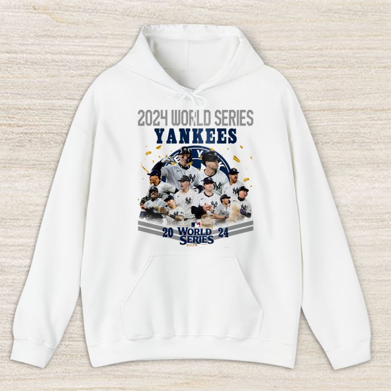 New York Yankees Team MLB American League 2024 World Series Unisex Hoodie TAH19569