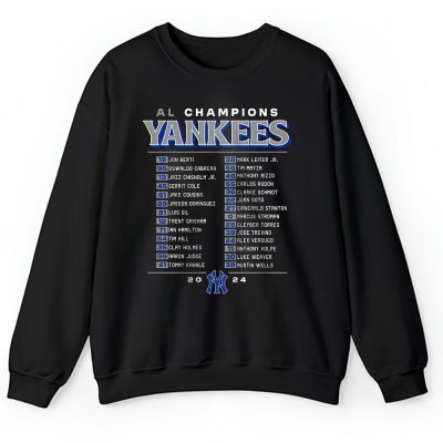 New York Yankees Team MLB American League 2024 World Series Unisex Sweatshirt TAS19563