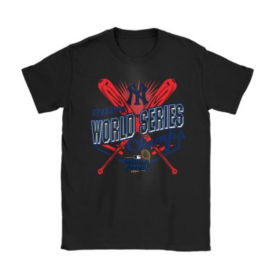 New York Yankees Team MLB American League 2024 World Series Unisex T-Shirt Cotton Tee TAT19567