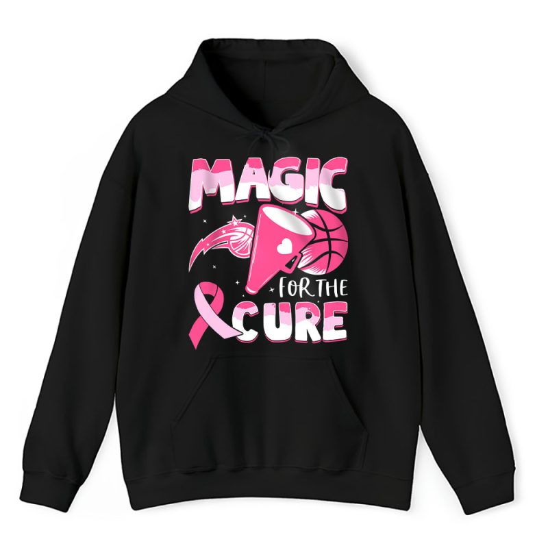 Orlando Magic Support Cancer Warrior Cancer Awareness Breast Cancer Gift Unisex Hoodie TAH17833