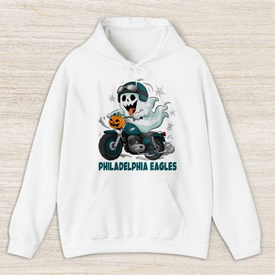 Philadelphia Eagles Halloween Holiday NFL Cute Ghost Unisex Hoodie TAH17682