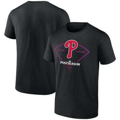 Philadelphia Phillies 2024 MLB Postseason Around The Horn T-Shirt - Black