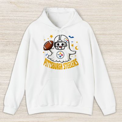 Pittsburgh Steelers Happy Halloween NFL Cute Ghost Football Unisex Hoodie TAH18934