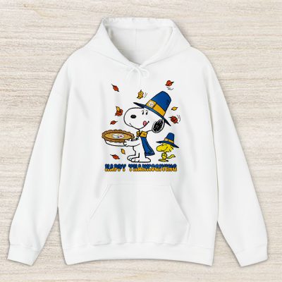 Pittsburgh Steelers Happy Thanksgiving NFL Thanksgiving Snoopy Gift Unisex Hoodie TAH18099