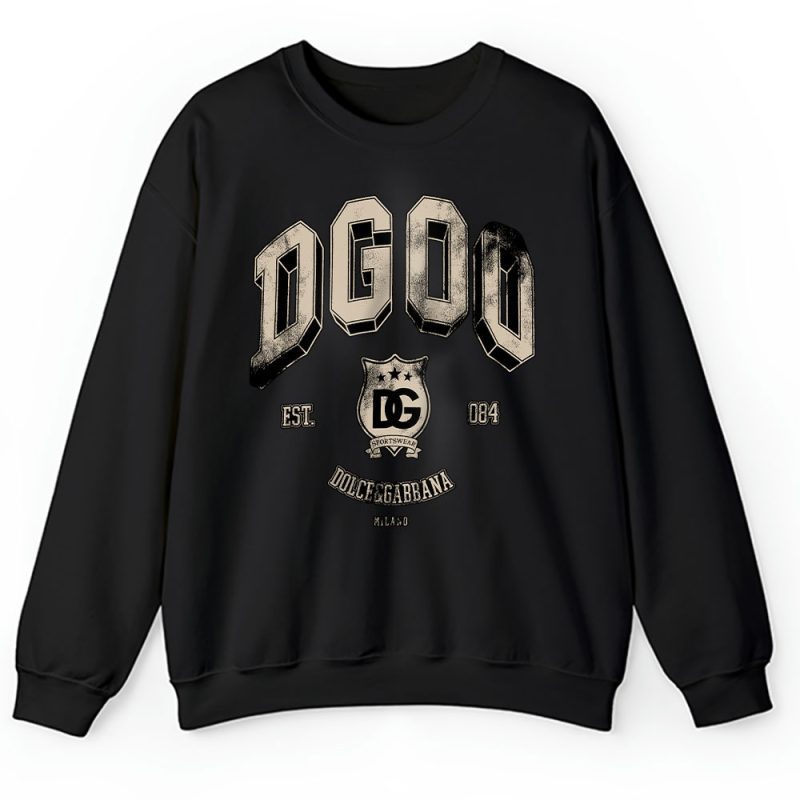 Retro Logo Print Dolce & Gabbana Unisex Sweatshirt TAS19512