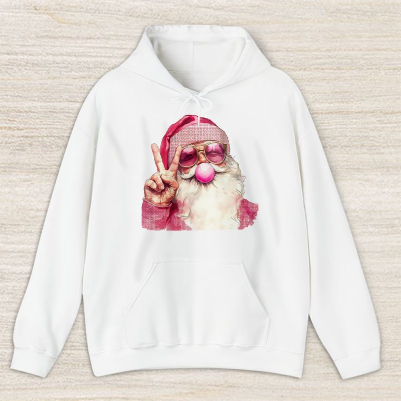 Retro Santa Christmas Blowing Bubble Givenchy Unisex Hoodie TAH19519