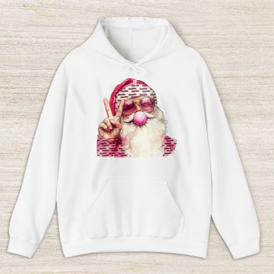 Retro Santa Christmas Blowing Bubble Moschino Unisex Hoodie TAH19520