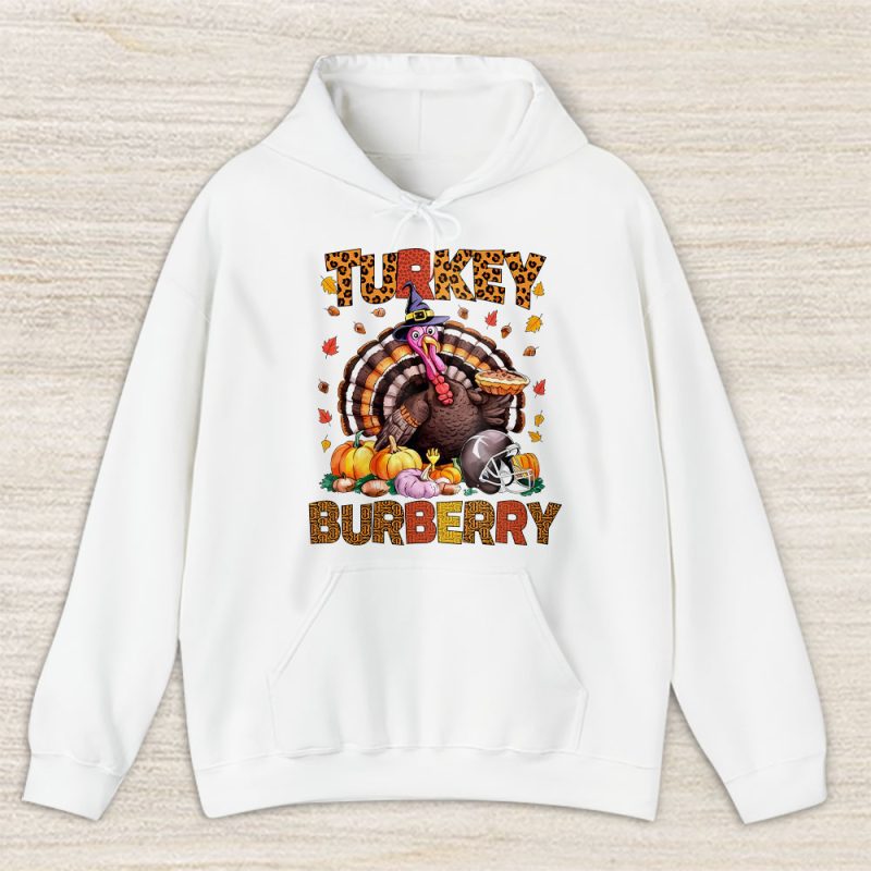Retro Thanksgiving Turkey Burberry Unisex Sweatshirt TAT19380