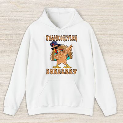 Retro Thanksgiving Turkey Dabbing Burberry Unisex Sweatshirt TAT19383