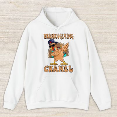 Retro Thanksgiving Turkey Dabbing Chanel Unisex Sweatshirt TAT19384