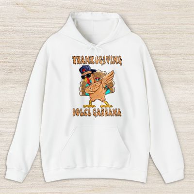 Retro Thanksgiving Turkey Dabbing Dolce & Gabbana Unisex Sweatshirt TAT19385