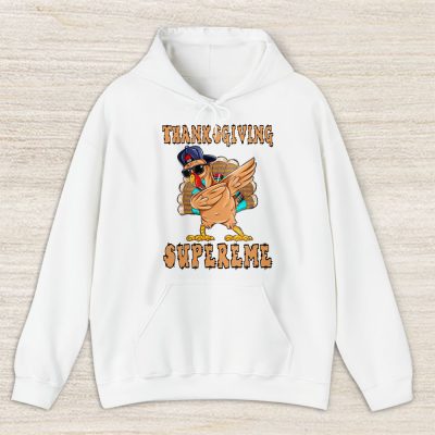 Retro Thanksgiving Turkey Dabbing Supreme Unisex Sweatshirt TAT19392