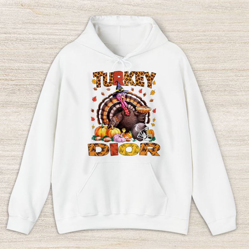 Retro Thanksgiving Turkey Dior Unisex Sweatshirt TAT19382