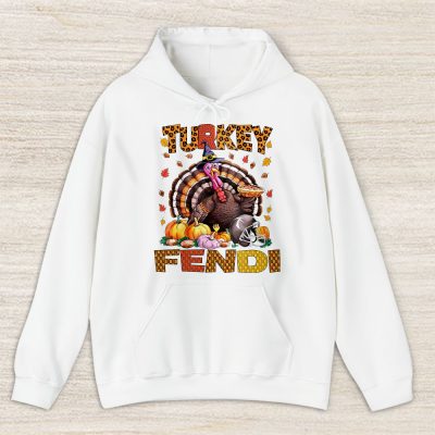 Retro Thanksgiving Turkey Fendi Unisex Sweatshirt TAT19393