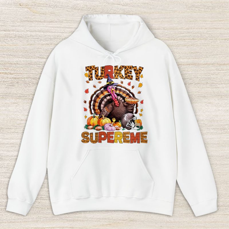 Retro Thanksgiving Turkey Supreme Unisex Sweatshirt TAT19398