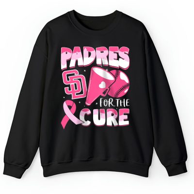 San Diego Padres Support Cancer Warrior Cancer Awareness Breast Cancer Gift Unisex Sweatshirt TAS17844