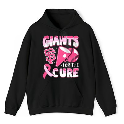 San Francisco Giants Support Cancer Warrior Cancer Awareness Breast Cancer Gift Unisex Hoodie TAH17847