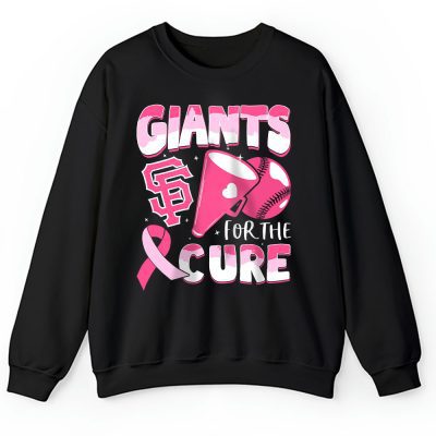 San Francisco Giants Support Cancer Warrior Cancer Awareness Breast Cancer Gift Unisex Sweatshirt TAS17847