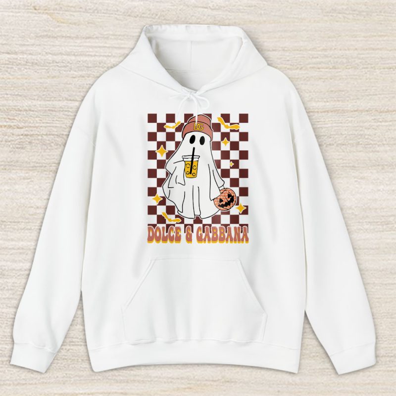 Spooky Season Cute Ghost Halloween Boujee Boojee Dolce & Gabbana Unisex Hoodie TAH17099