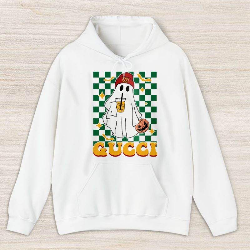 Spooky Season Cute Ghost Halloween Boujee Boojee Gucci Unisex Hoodie TAH18267