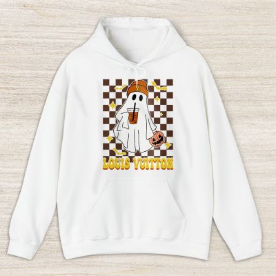 Spooky Season Cute Ghost Halloween Boujee Boojee Louis Vuitton Unisex Hoodie TAH17100