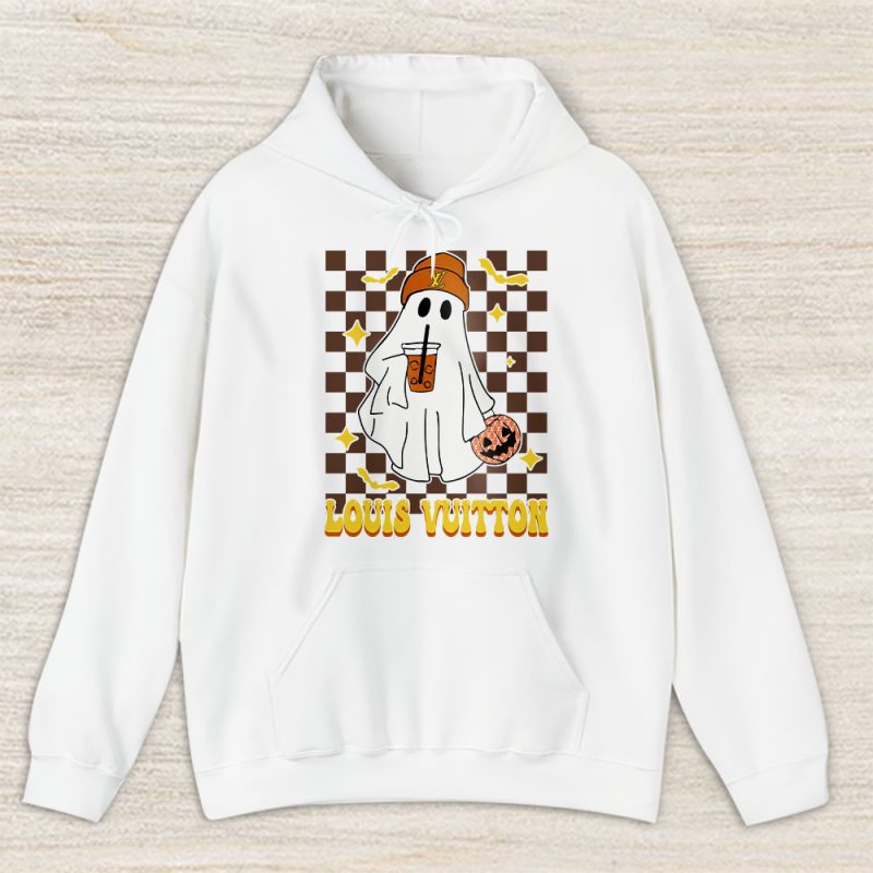 Spooky Season Cute Ghost Halloween Boujee Boojee Louis Vuitton Unisex Hoodie TAH17100
