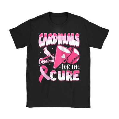 St. Louis Cardinals Support Cancer Warrior Cancer Awareness Breast Cancer Gift Unisex T-Shirt Cotton Tee TAT17850