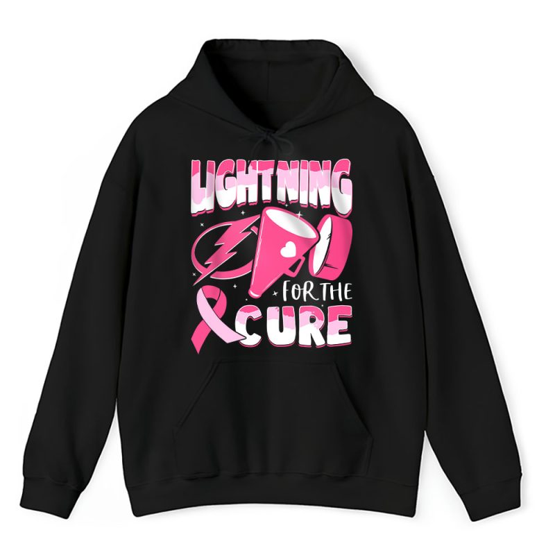 Tampa Bay Lightning Support Cancer Warrior Cancer Awareness Breast Cancer Gift Unisex Hoodie TAH17852