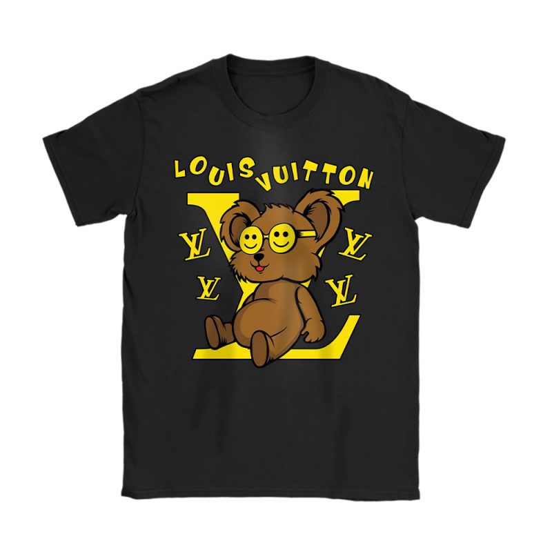 Teddy Bear Louis Vuitton Unisex T-Shirt Cotton Tee TAS18237