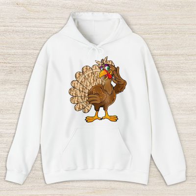 Thanksgiving Turkey Autumn Fall Dior Unisex Hoodie TAH18255