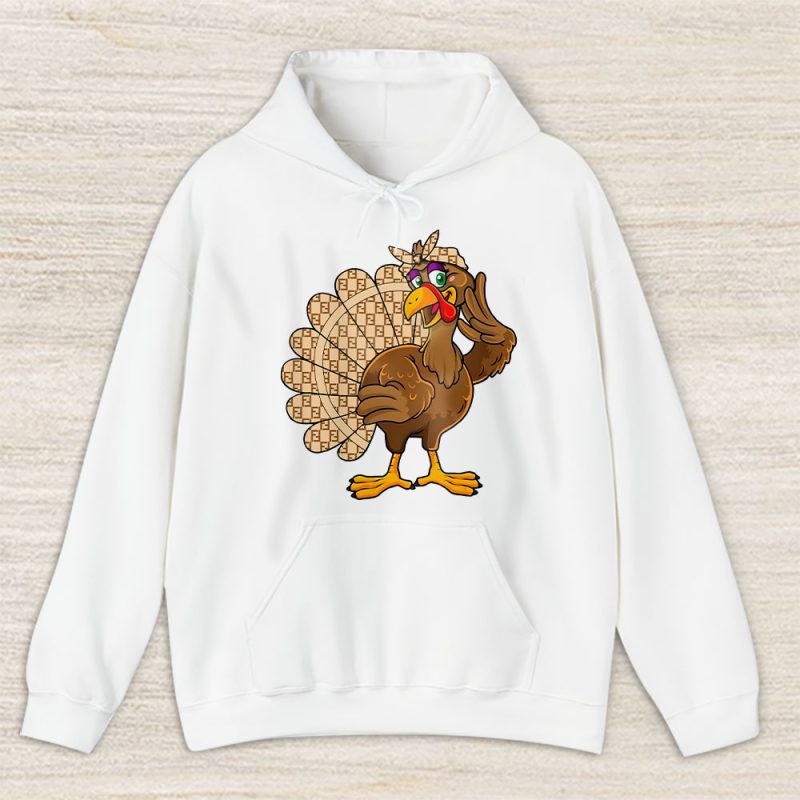Thanksgiving Turkey Autumn Fall Fendi Unisex Hoodie TAH18256