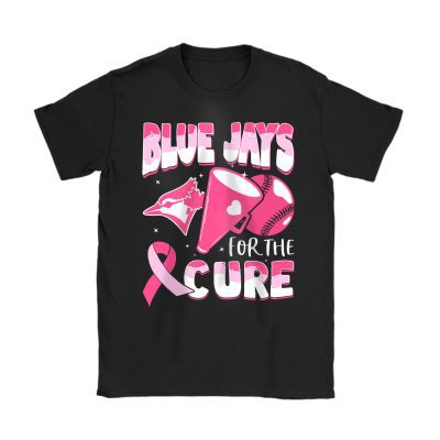 Toronto Blue Jays Support Cancer Warrior Cancer Awareness Breast Cancer Gift Unisex T-Shirt Cotton Tee TAT17855