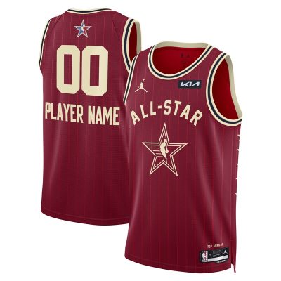 2024 NBA All-Star Game Swingman Custom Jersey - Crimson