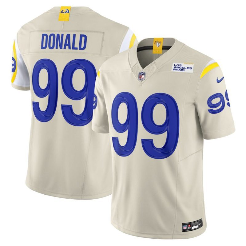 Aaron Donald Los Angeles Rams Alternate Vapor F.U.S.E. Limited Jersey - Bone