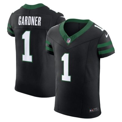 Ahmad Sauce Gardner New York Jets Alternate Vapor F.U.S.E. Elite Jersey - Legacy Black