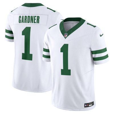 Ahmad Sauce Gardner New York Jets Vapor F.U.S.E. Limited Jersey - Legacy White