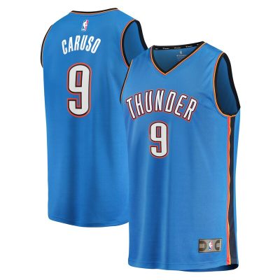 Alex Caruso Oklahoma City Thunder Youth Fast Break Replica Player Jersey - Icon Edition - Blue