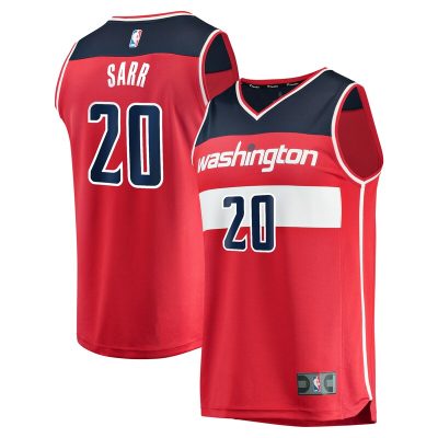 Alexandre Sarr Washington Wizards Fast Break Replica Player Jersey - Icon Edition - Red