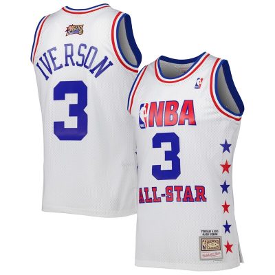 Allen Iverson Eastern Conference 2003 All Star Game Swingman Jersey - White