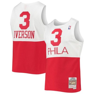 Allen Iverson Philadelphia 76ers 2003/2004 Hardwood Classics Swingman Jersey - White