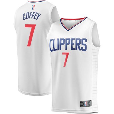 Amir Coffey LA Clippers Fast Break Player Jersey - Association Edition - White